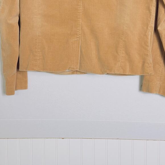 Duck Head Jeans Co Youth Corduroy Blazer Jacket XL Tan 2Button Wide Wale Cotton - Picture 4 of 7
